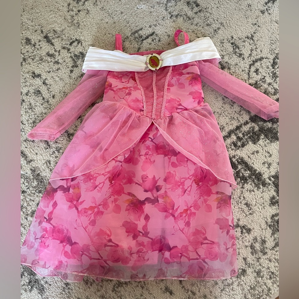 Disney princess dress costume- pink Sleeping Beauty Aurora